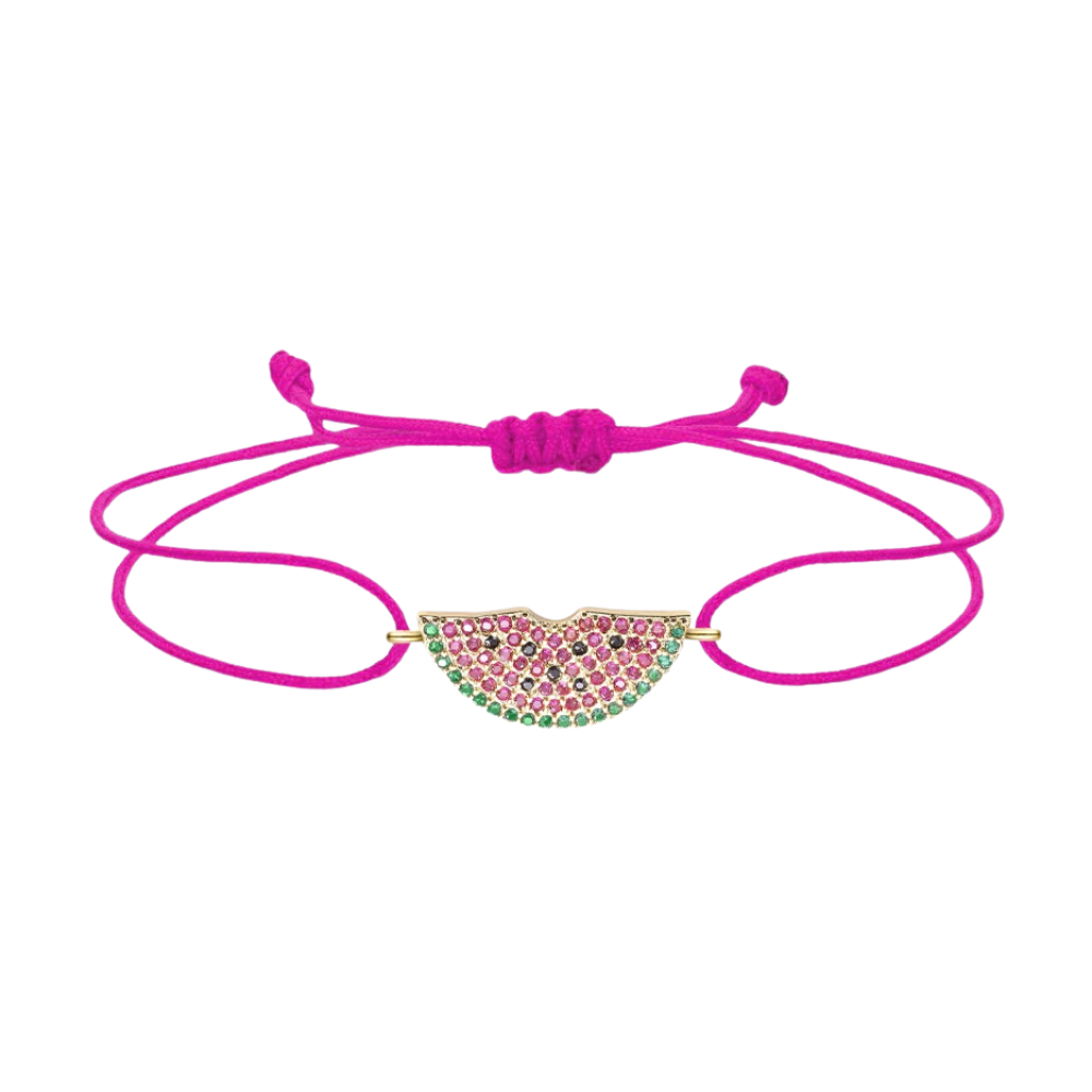 Bracelet Pastèque rose
