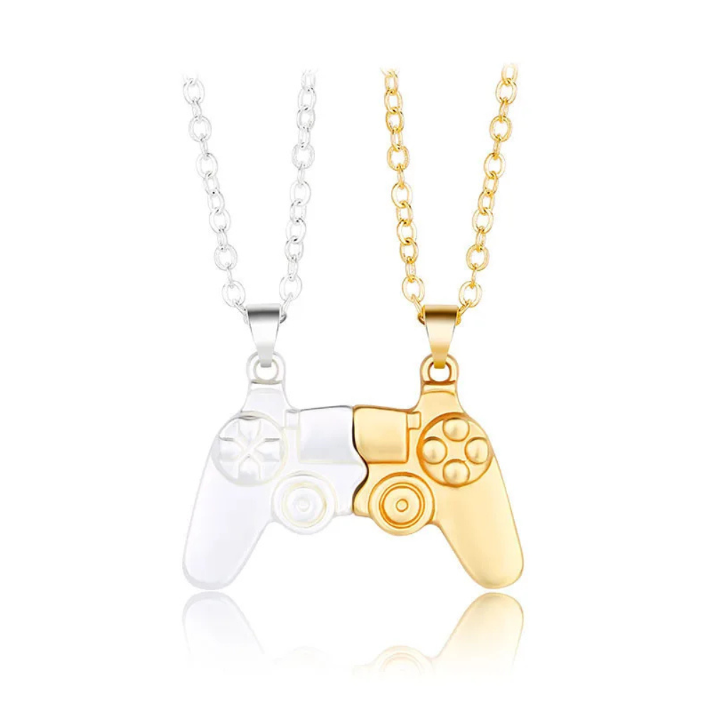 Collier Pendentif Manette PS2 femme
