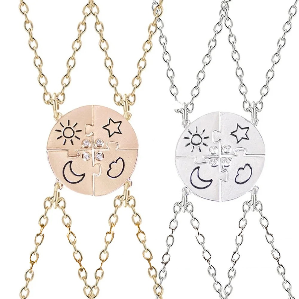 Collier bff pour 4