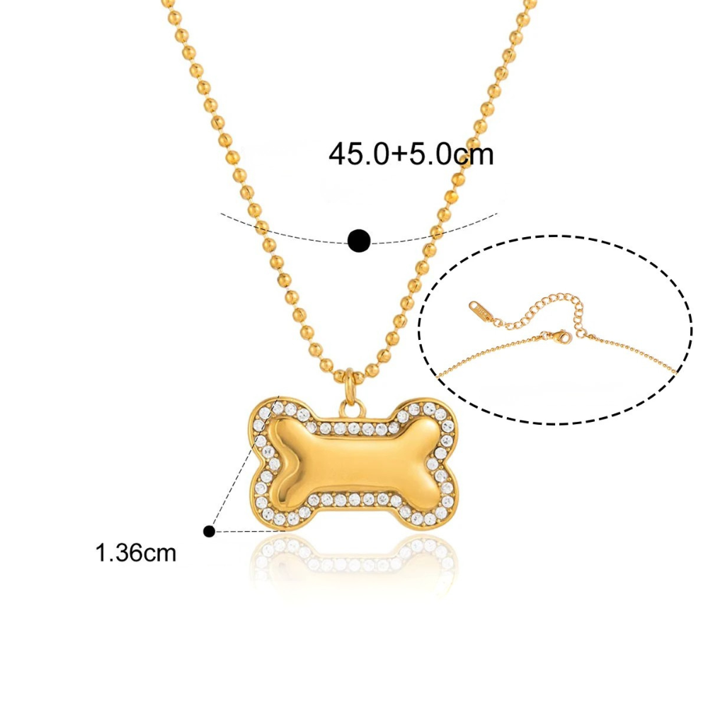 Collier Os de Chien 