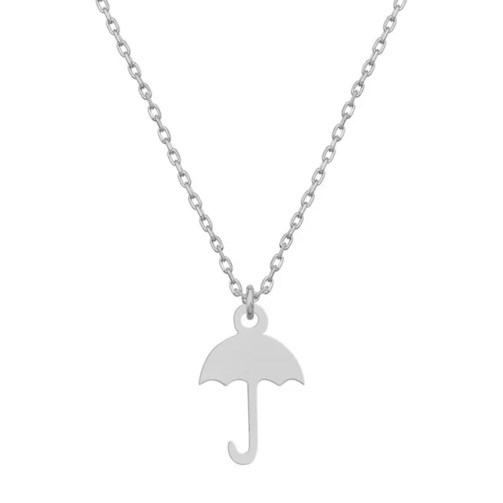 Collier Parapluie argent