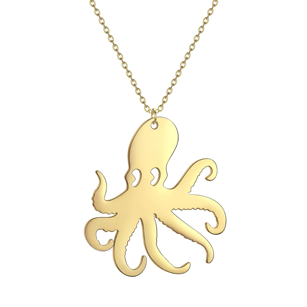 Collier Pieuvre Femme