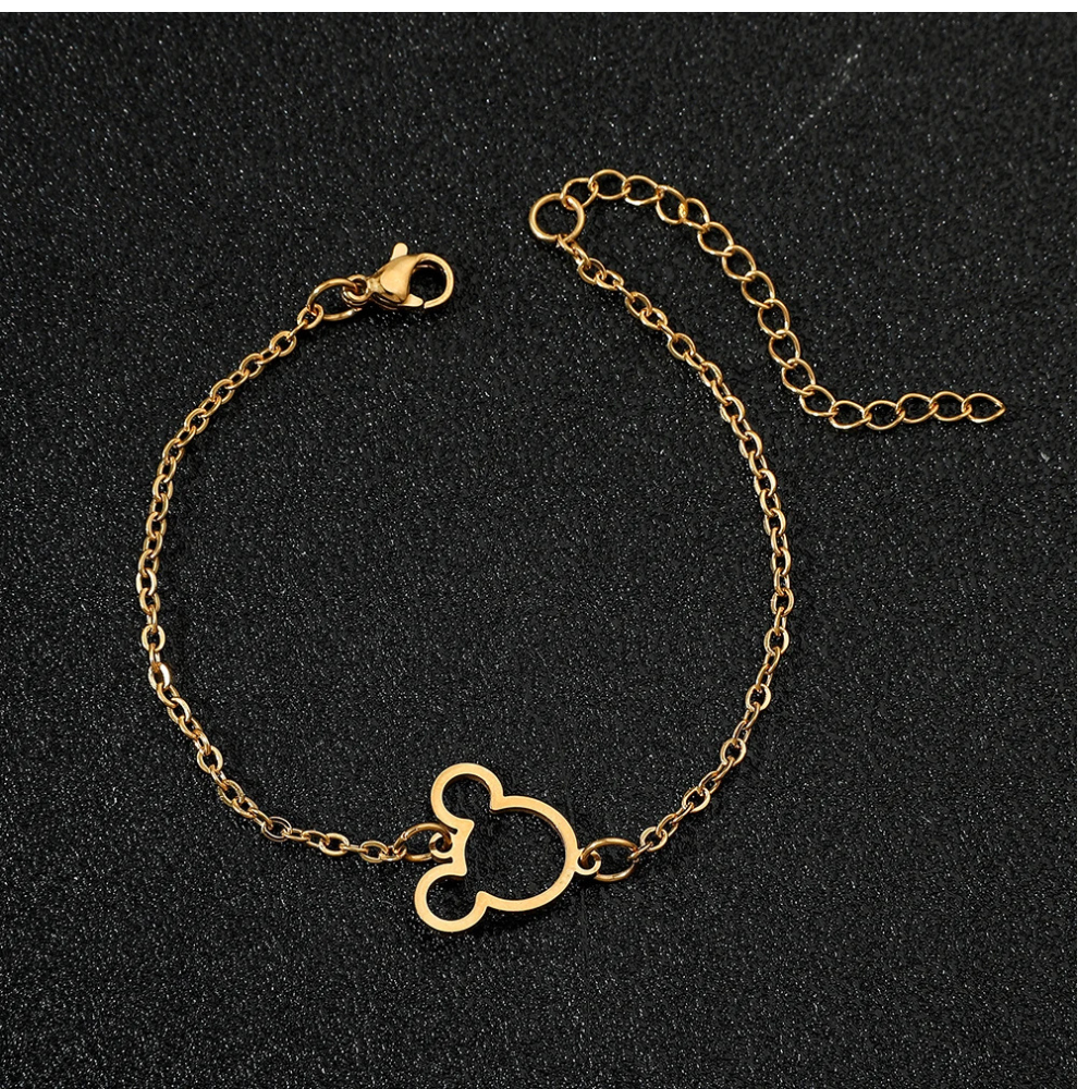 Bracelet Mickey Femme or