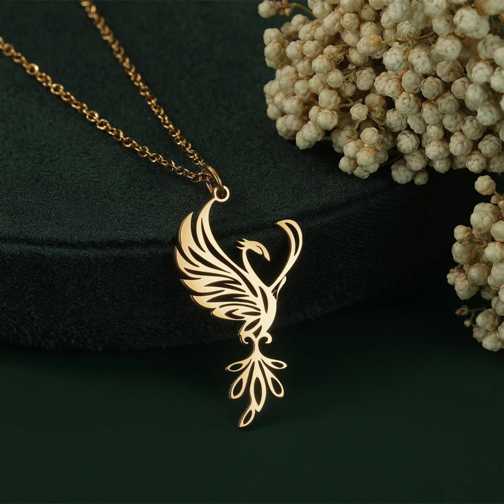 Collier Phoenix pendentif