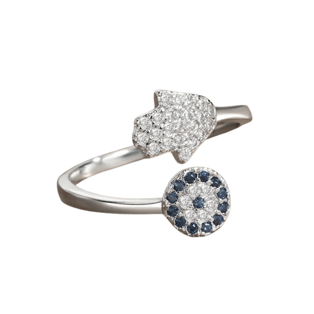 Bague Main de Fatma Cercle femme
