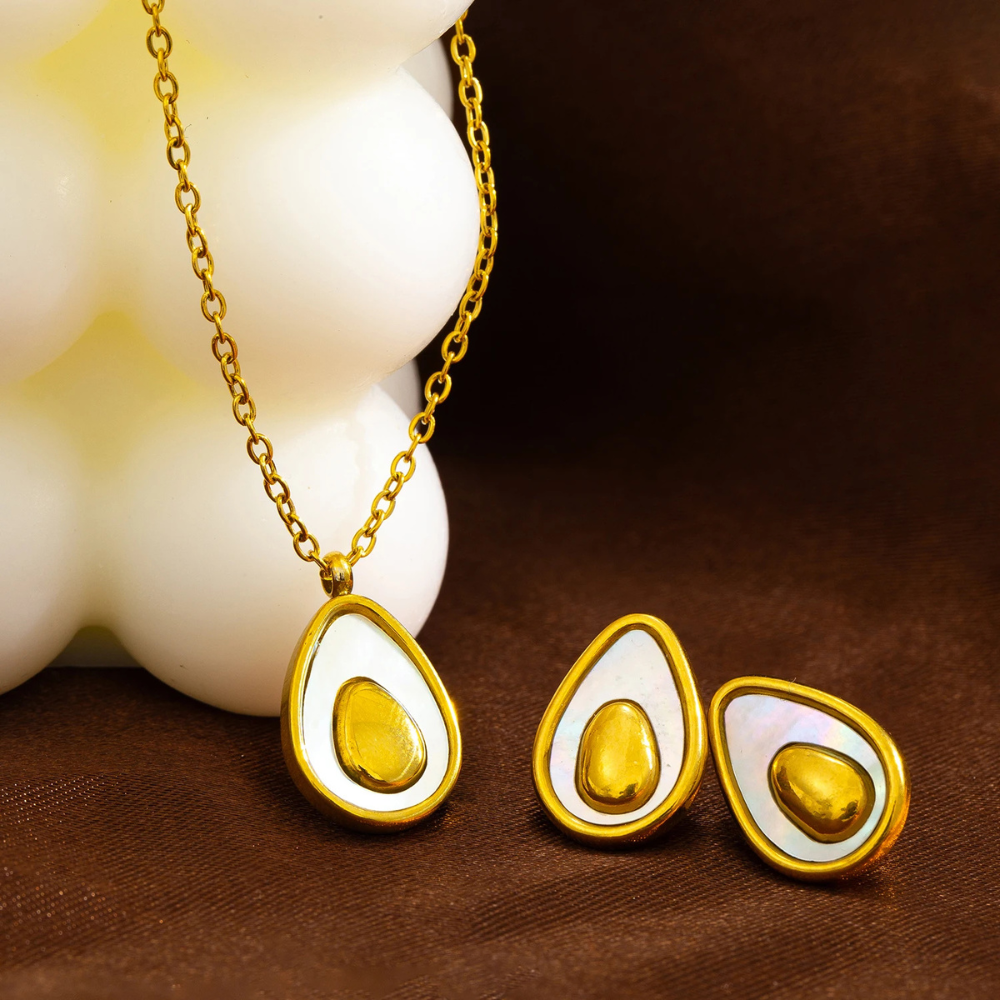 Boucles d'Oreilles Oeuf doré