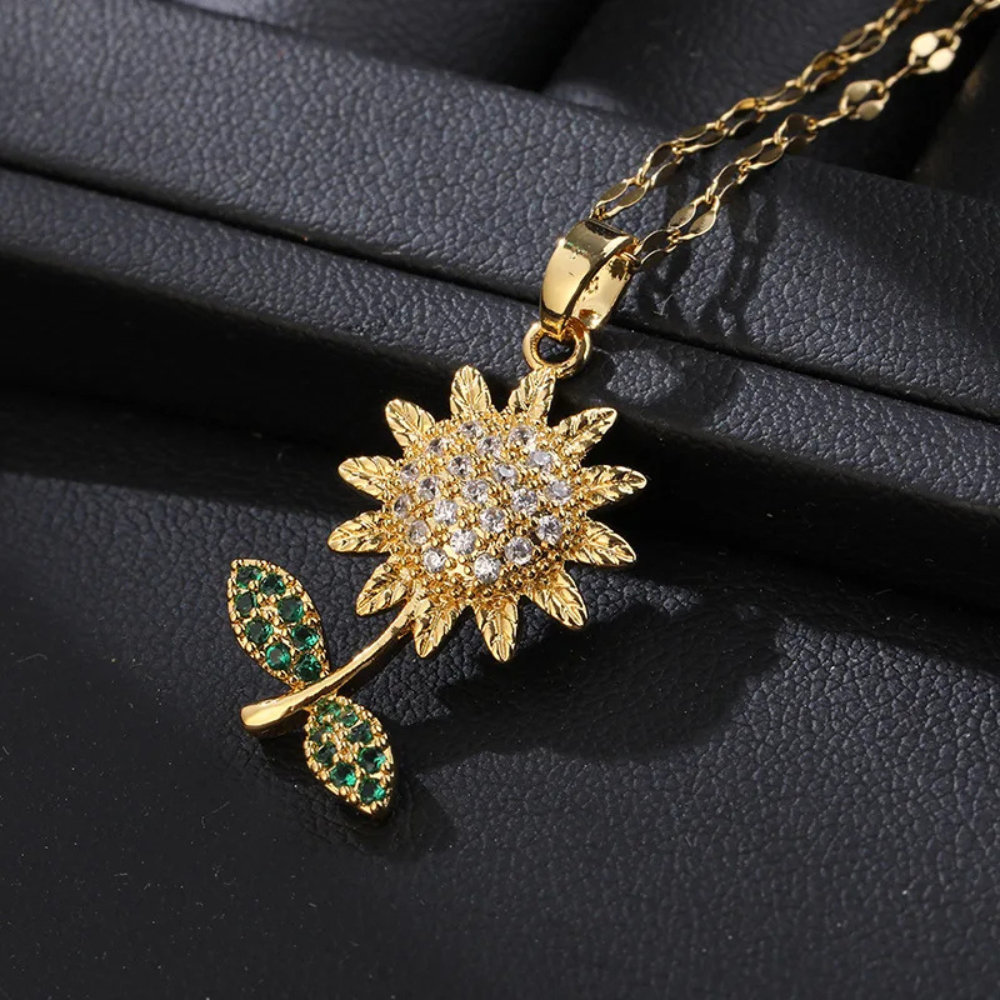 Collier Marguerite acier