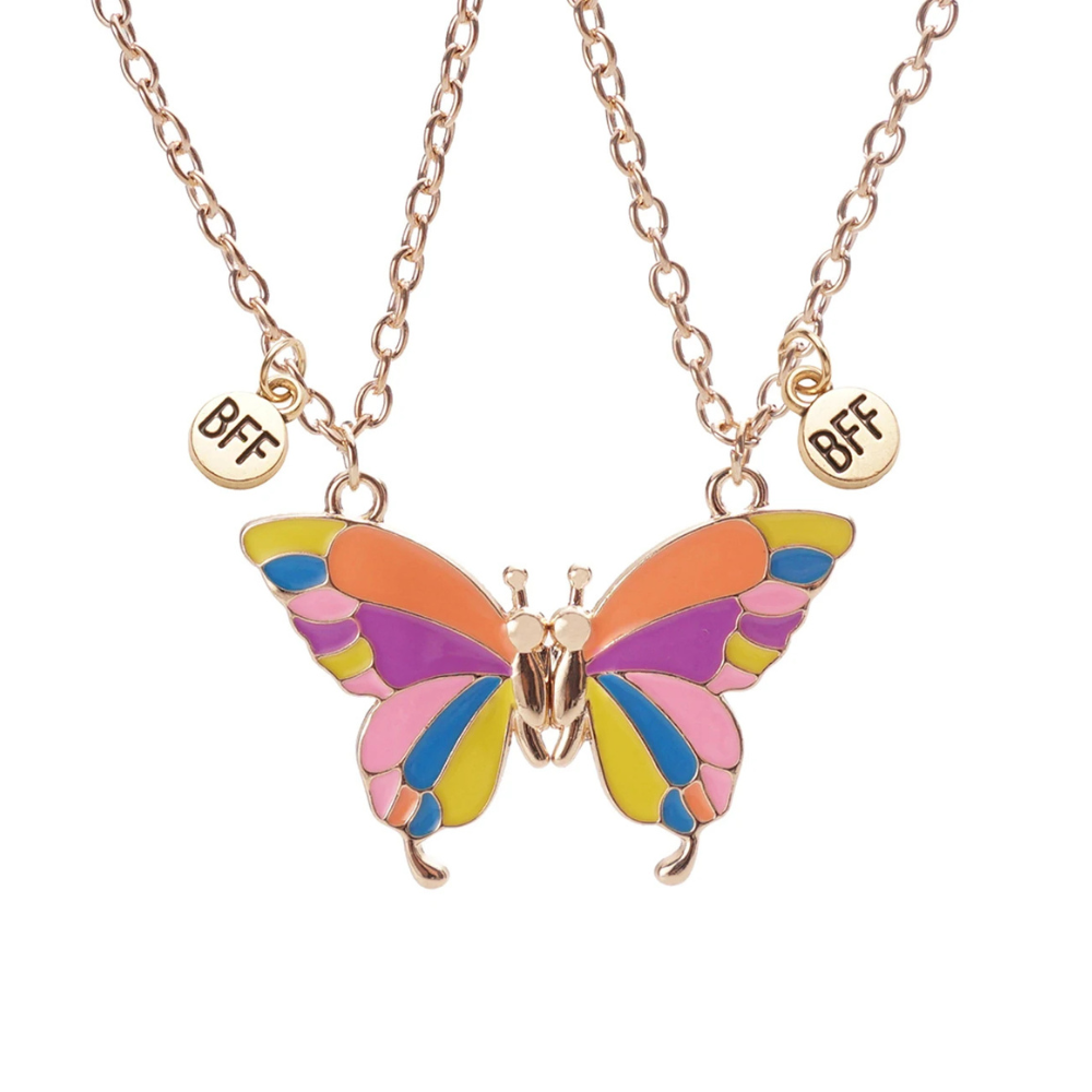 Collier Papillon meilleur ami couleur