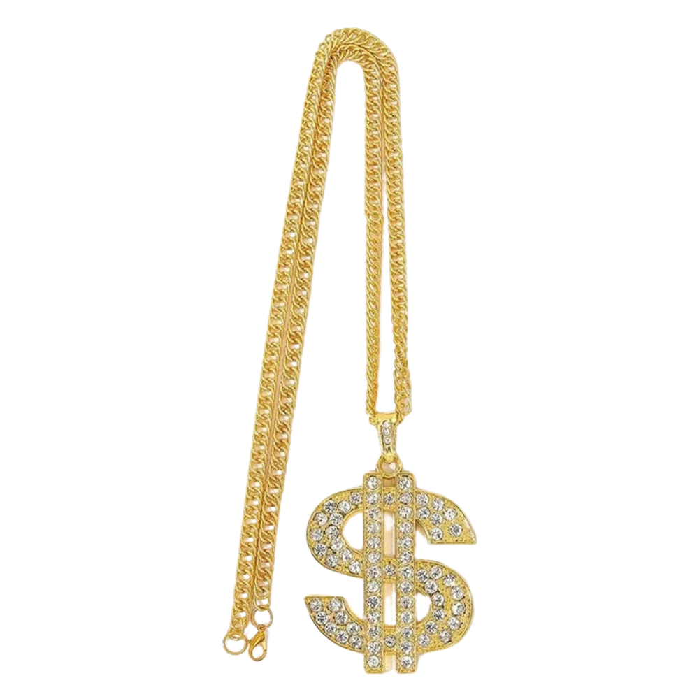 Collier Dollar Déguisement