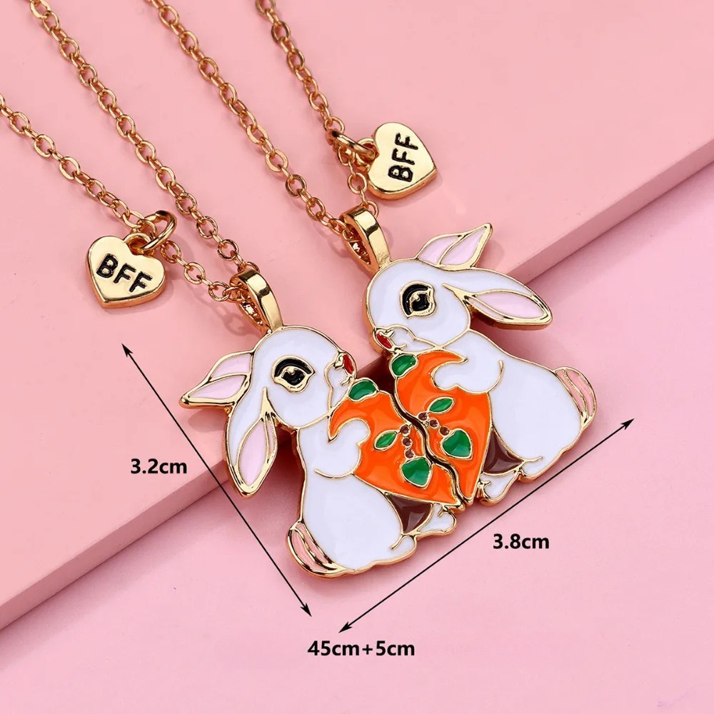 Collier BFF Lapin fille