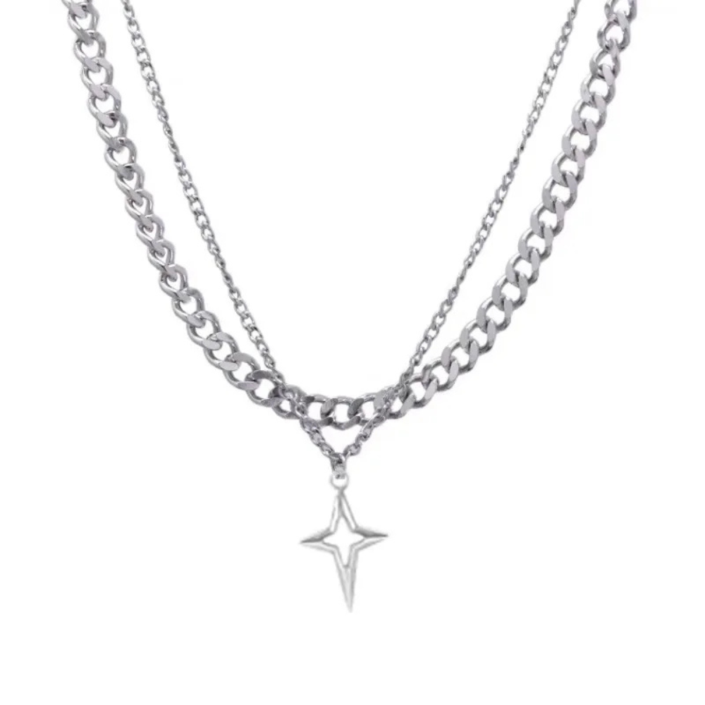 Collier Étoile Homme