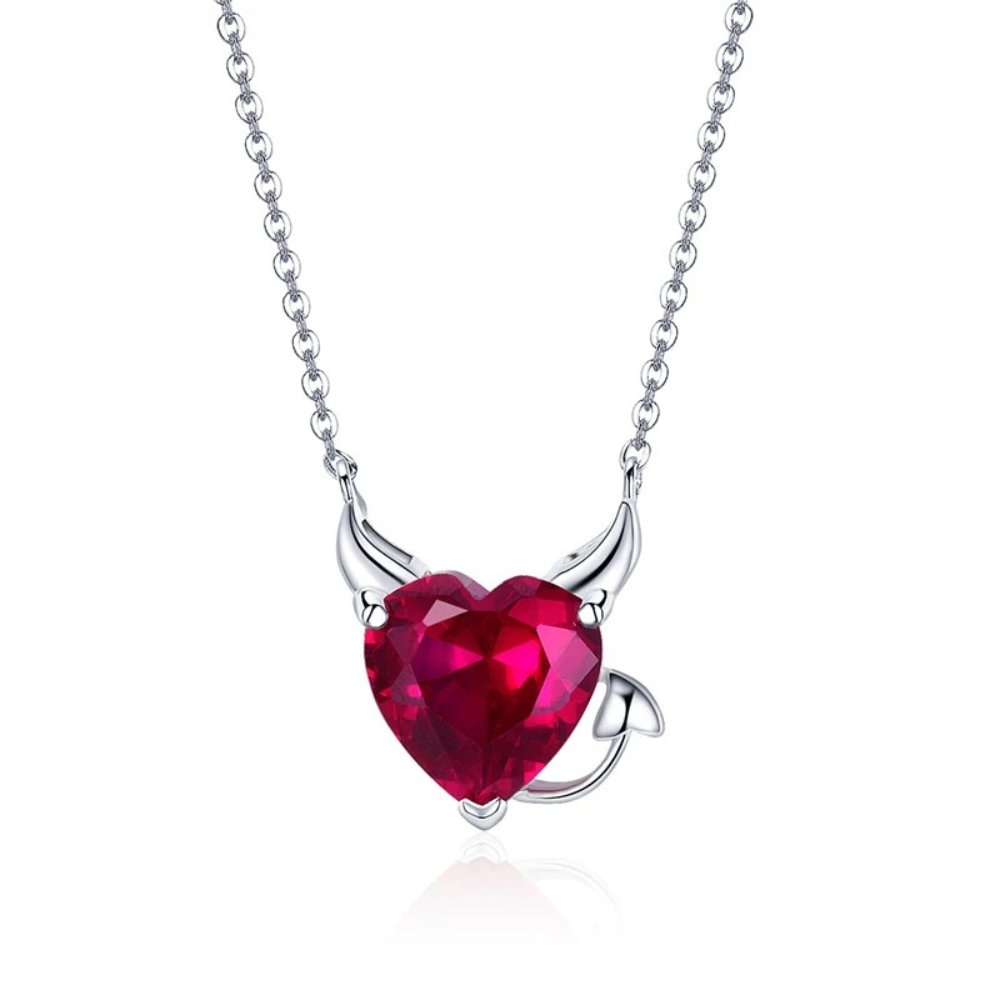 Collier Cœur Diable