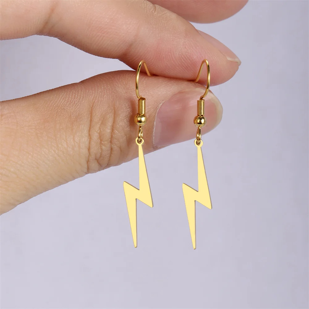 Boucles d'Oreilles Éclair