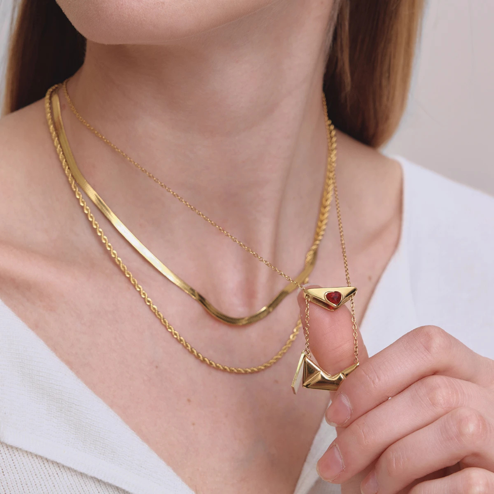 Collier femme cadeau amour