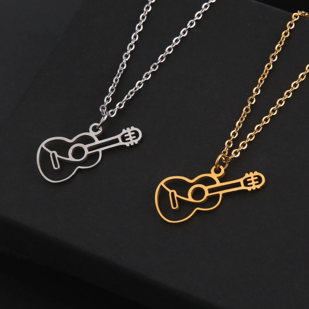 Collier Guitare Femme 