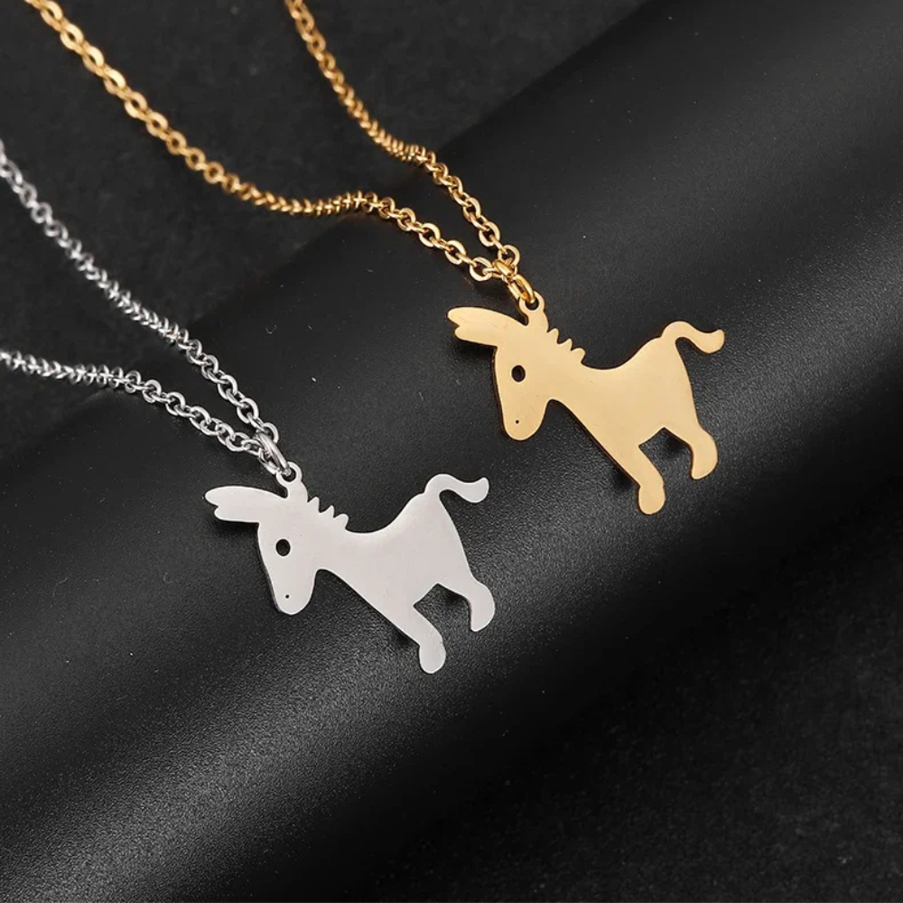 Collier Âne femme