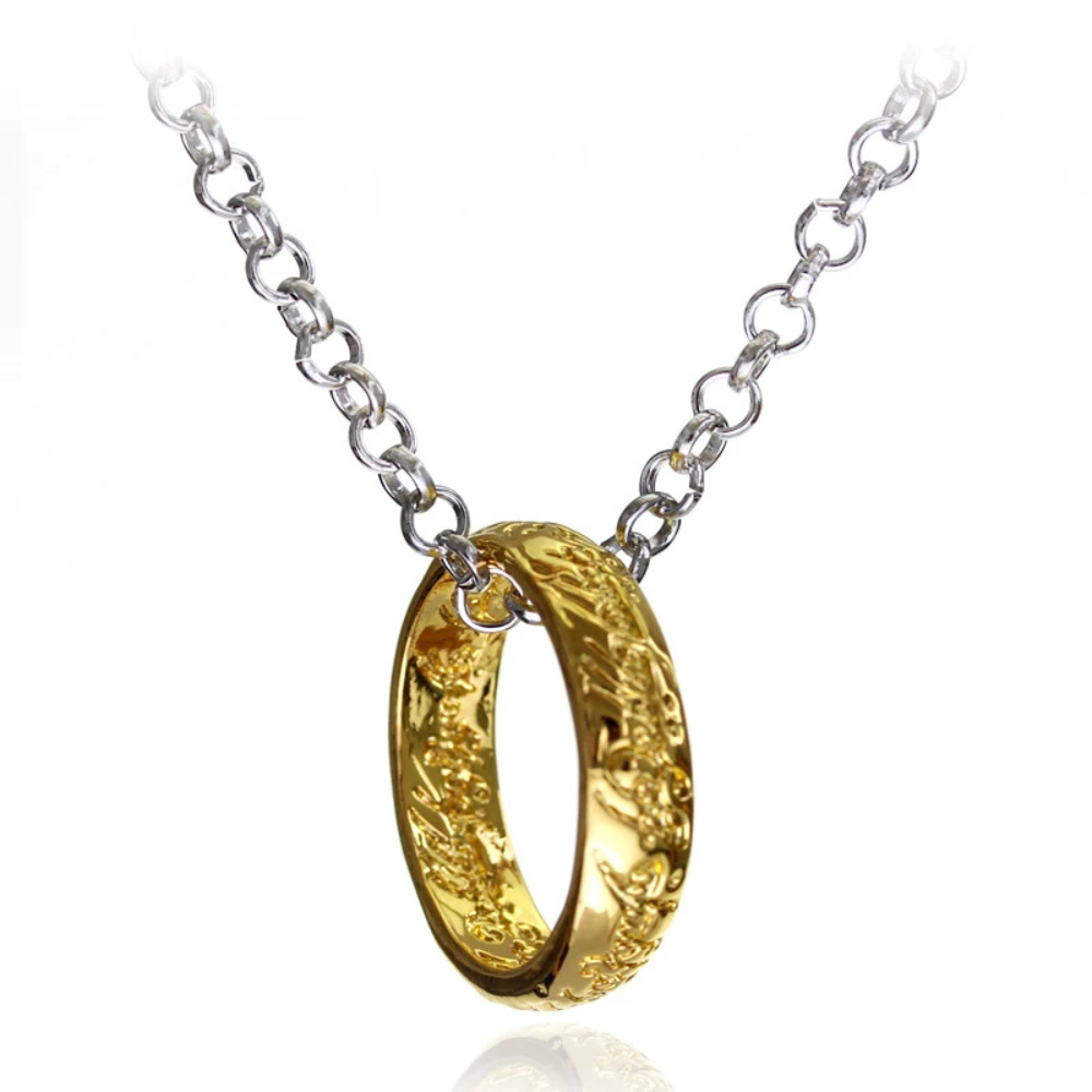 Collier Anneau de Pouvoir or