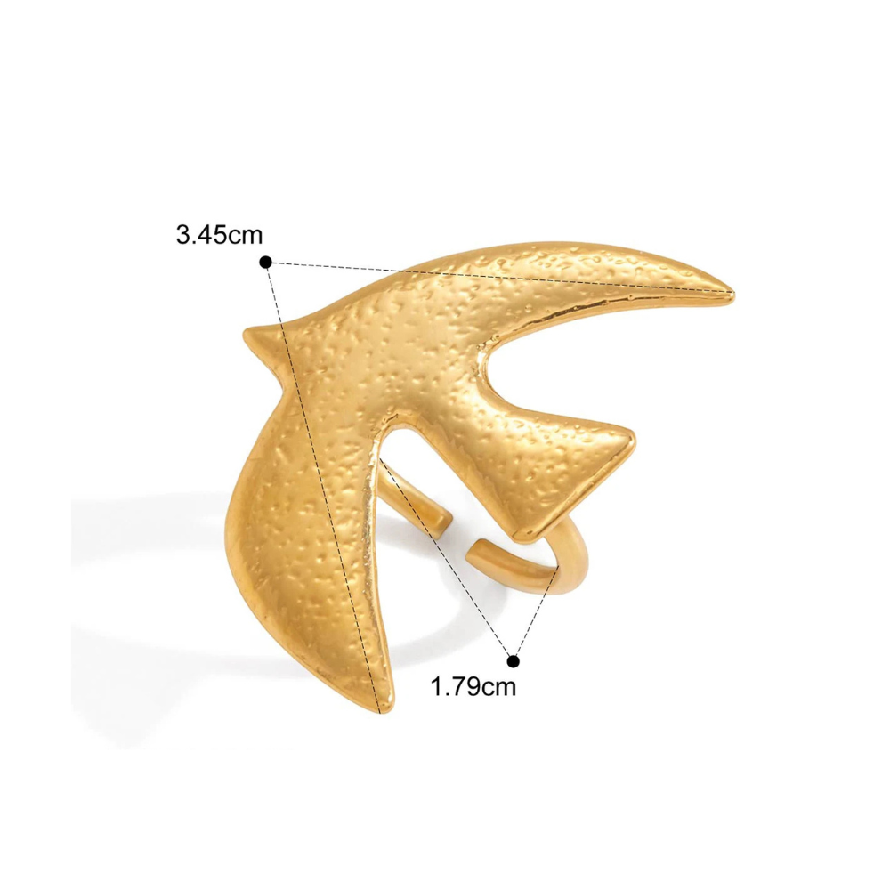 Bague Oiseau Design femme