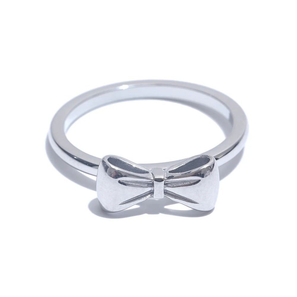 Bague Noeud Papillon argent