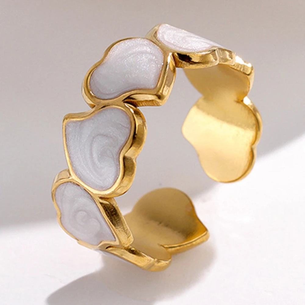 Bague Coeur Bohème doré