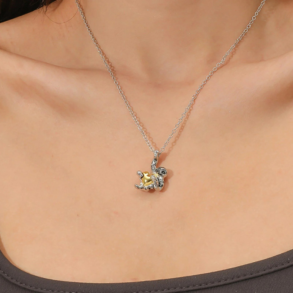 Collier Paresseux femme