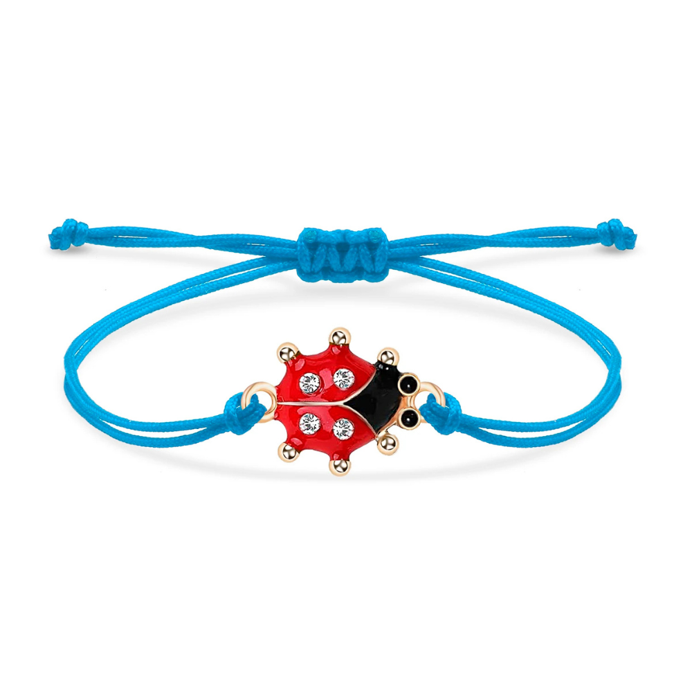 Bracelet Coccinelle Cordon turquoise