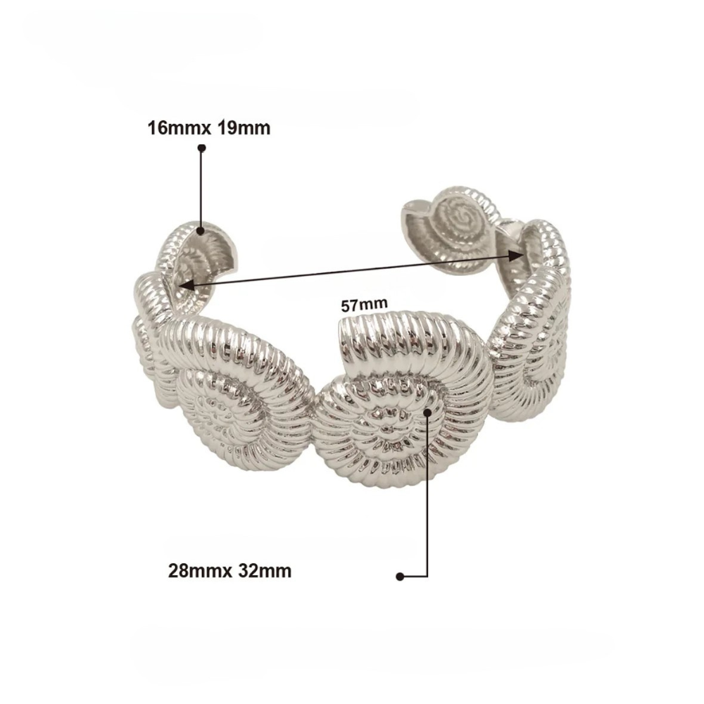 jonc Bracelet Escargot
