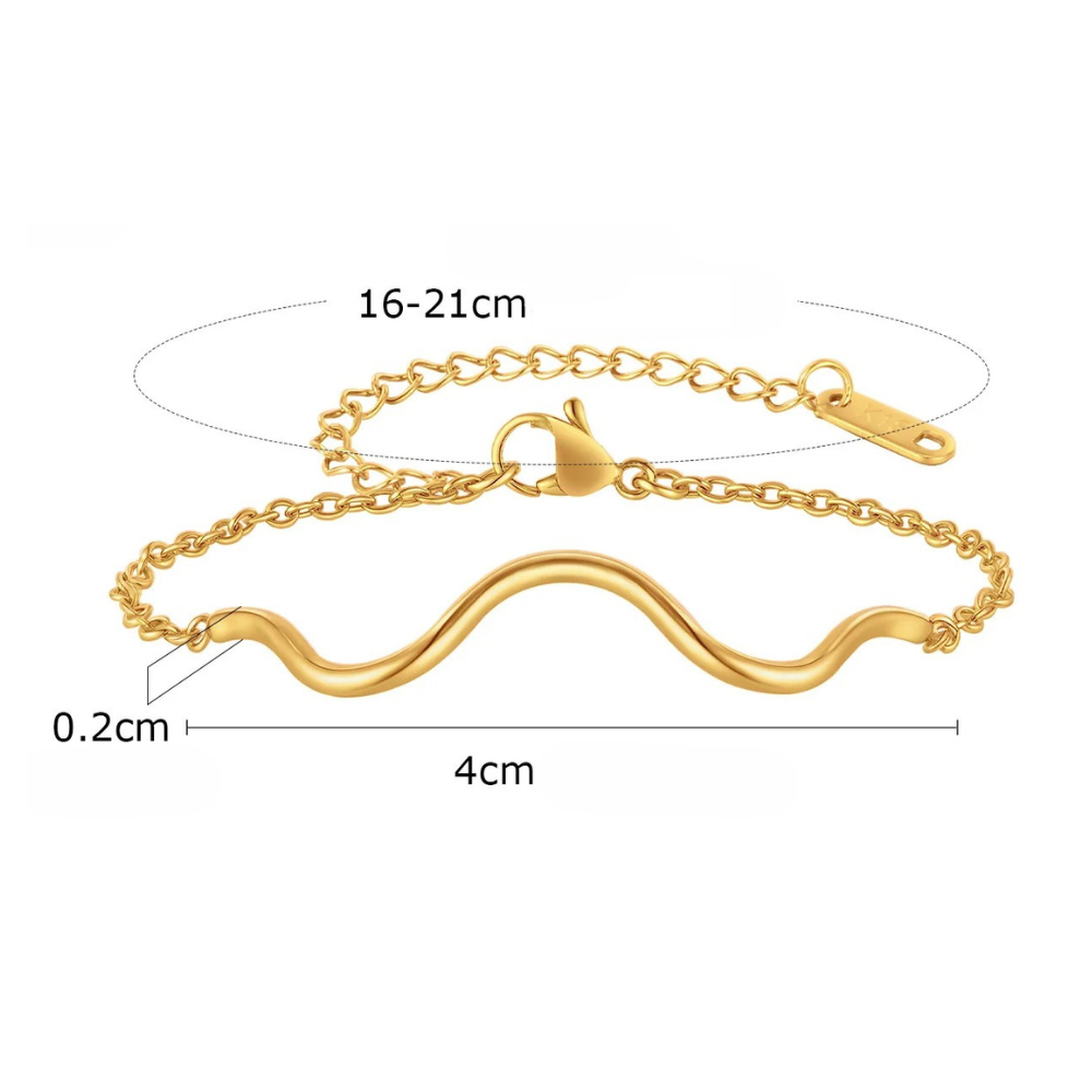 Bracelet Ondulé taille