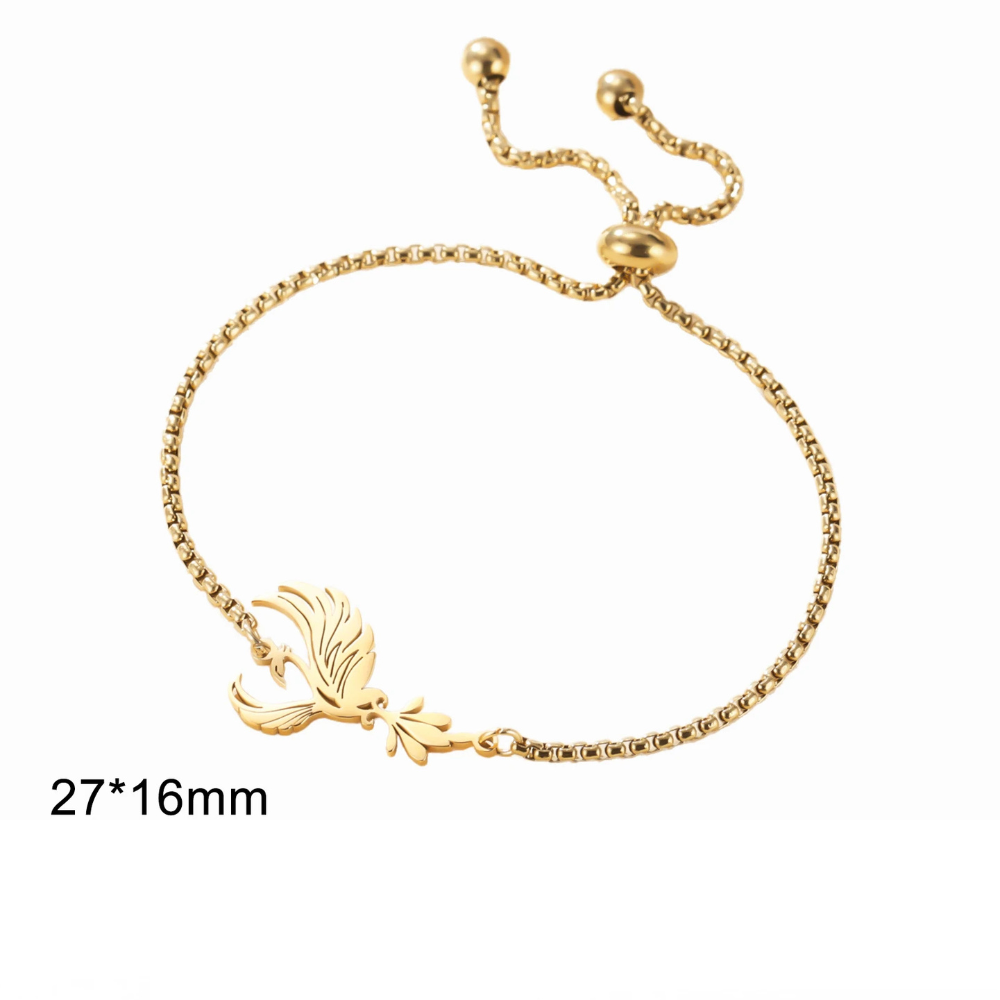 Bracelet Phoenix Volant doré