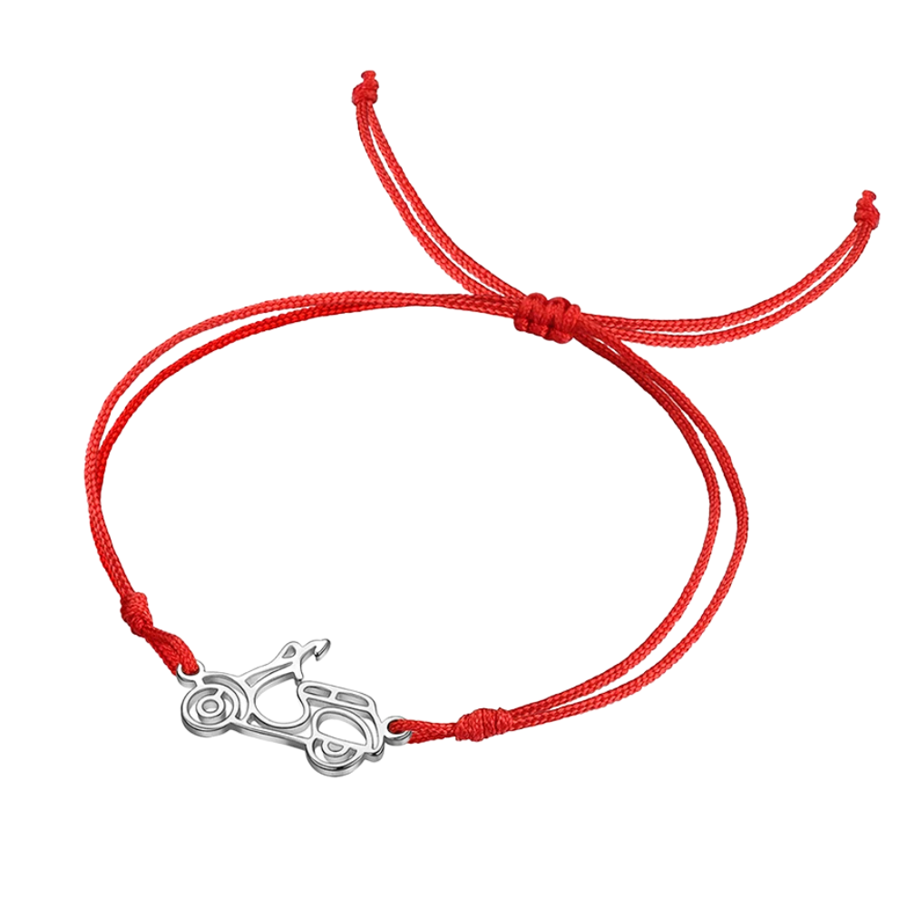 Bracelet Scooter Cordon rouge