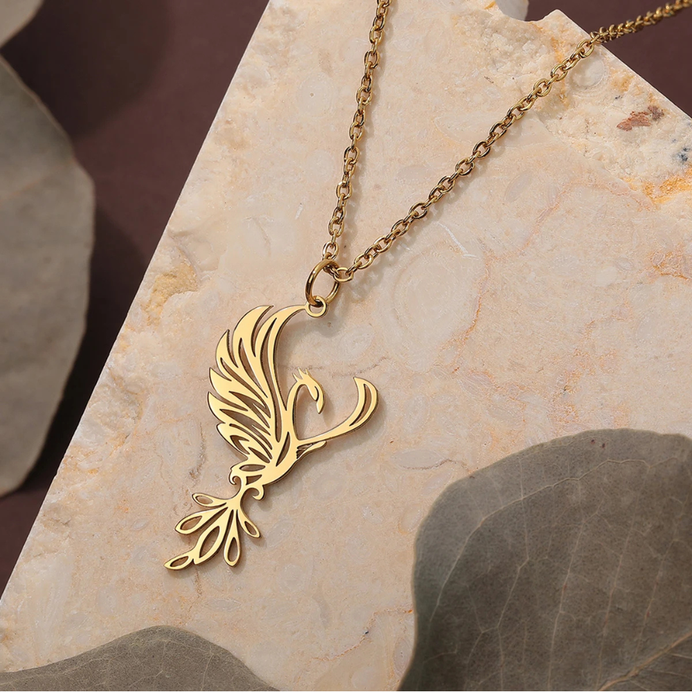 Collier Phoenix doré