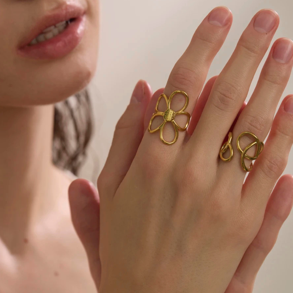 Bague Grosse Marguerite femme