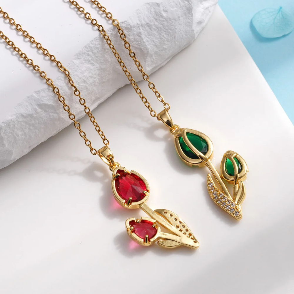 Collier Tulipe Couleur