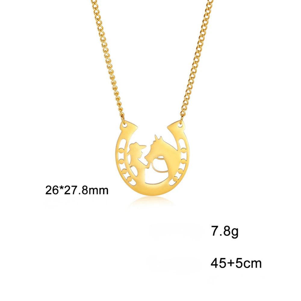 Collier Cavalière femme