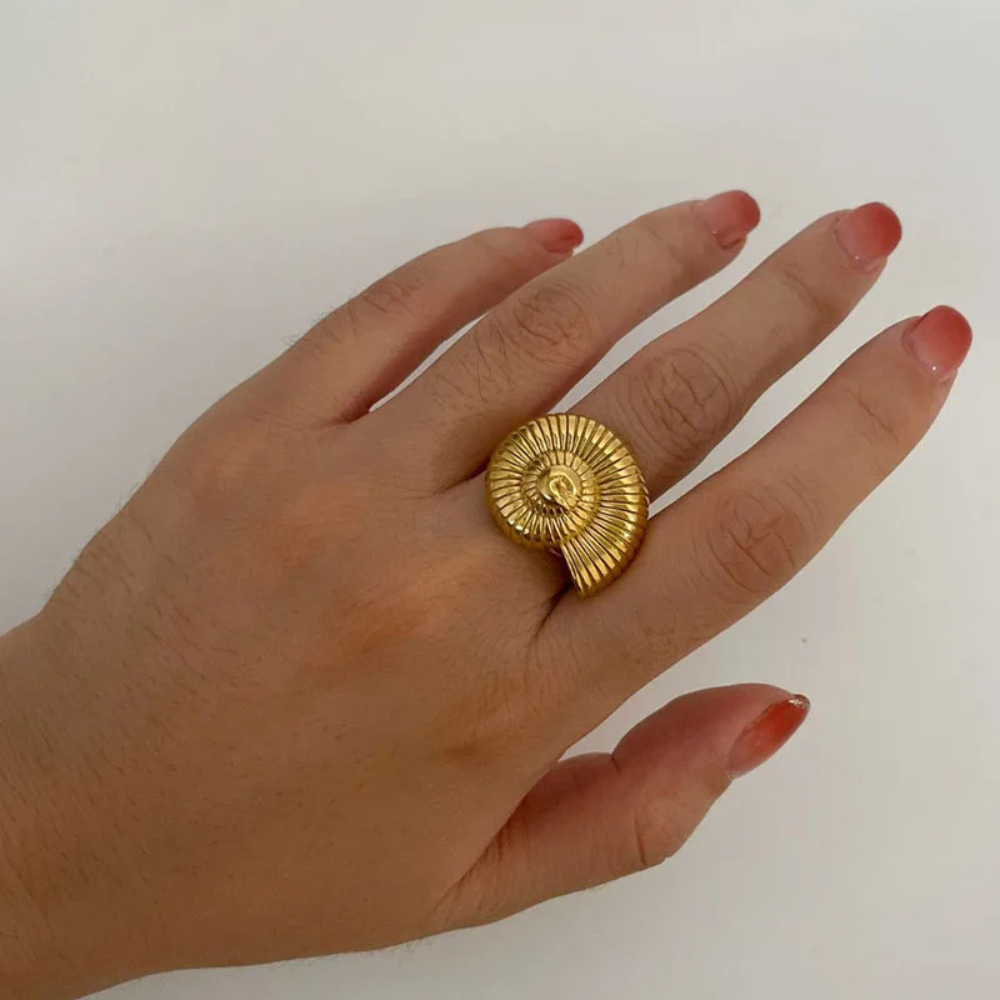 Grosse Bague Escargot