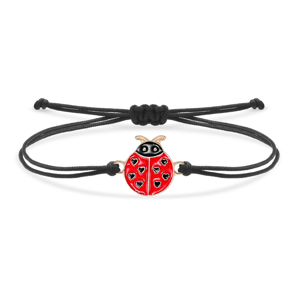 Bracelet Coccinelle Tissu