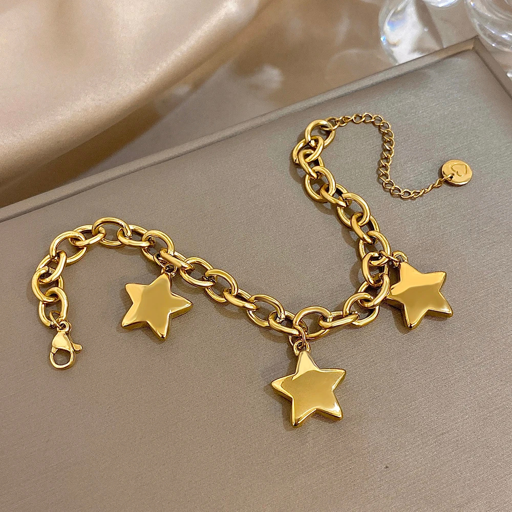 Bracelet Trois Étoiles breloques