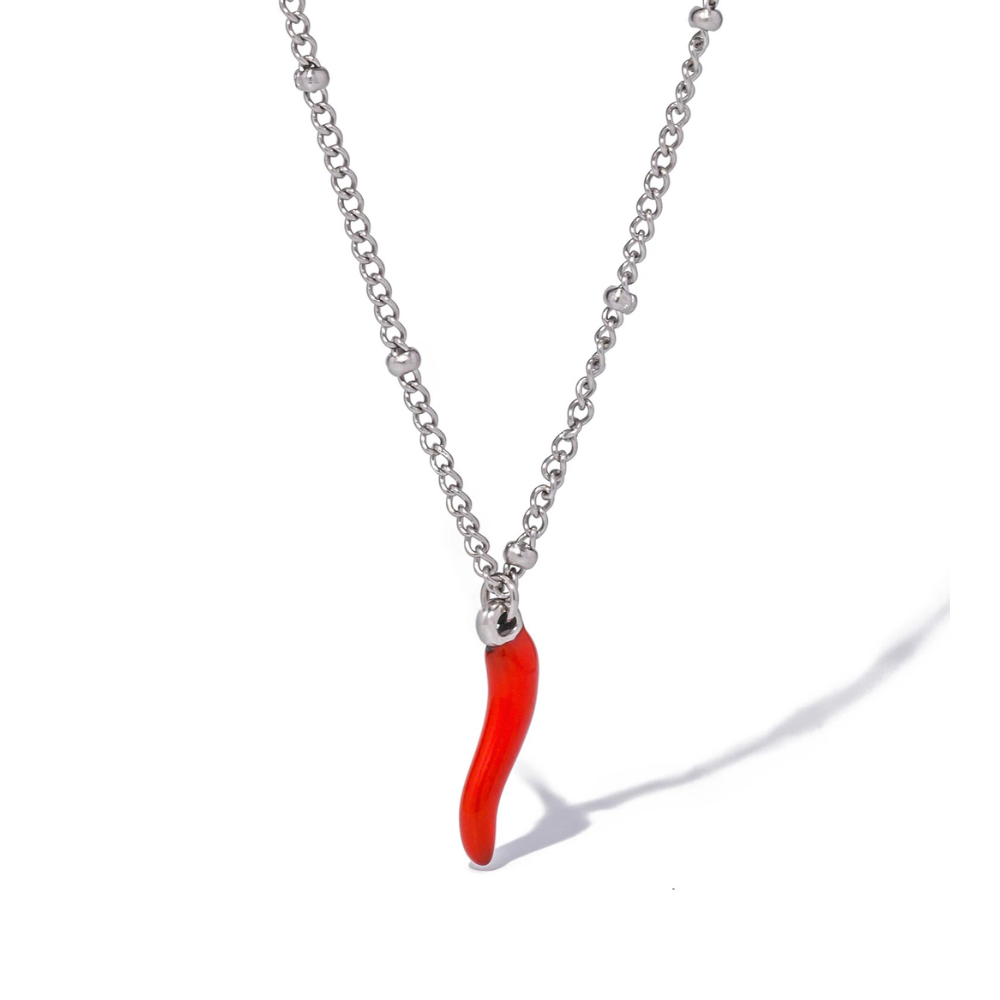 Collier Piment argent