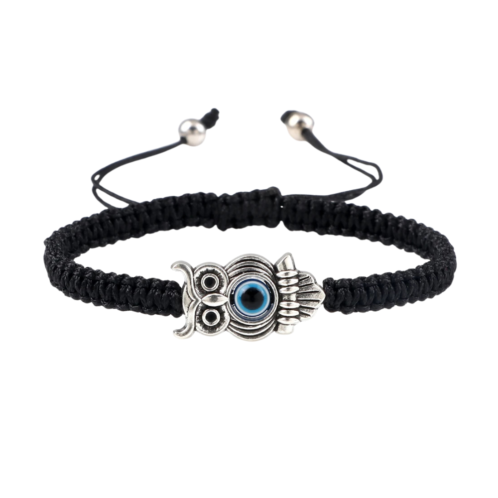 Bracelet Chouette noir