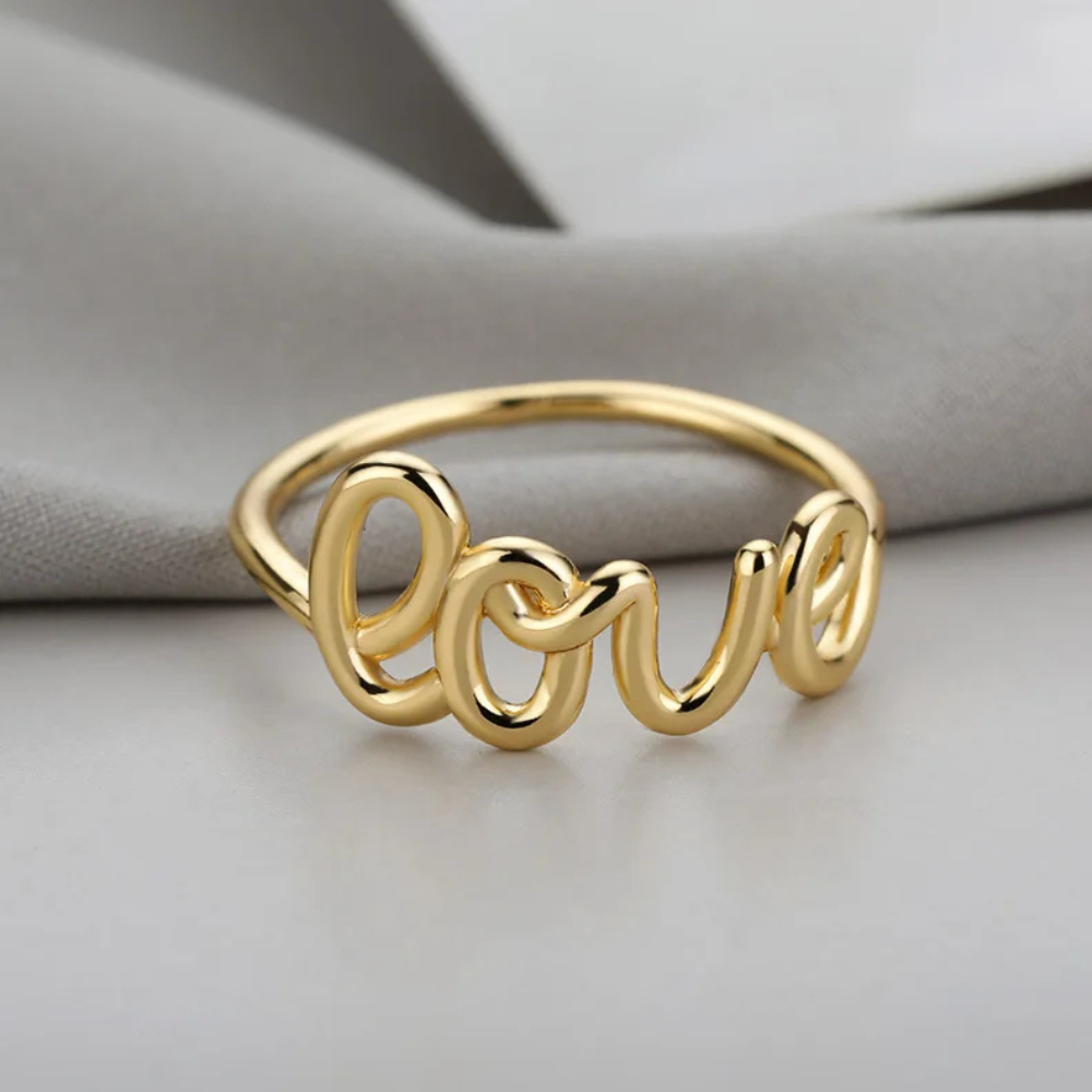 Bague Love pas cher