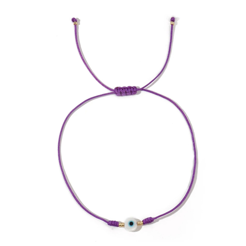Bracelet Œil violet