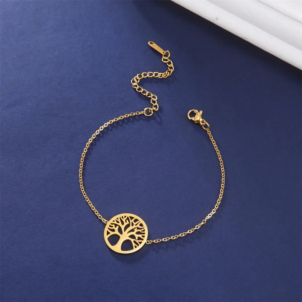 Bracelet Arbre de Vie Fin or