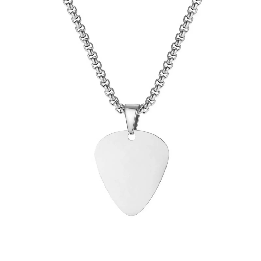 Collier avec Médiator argent