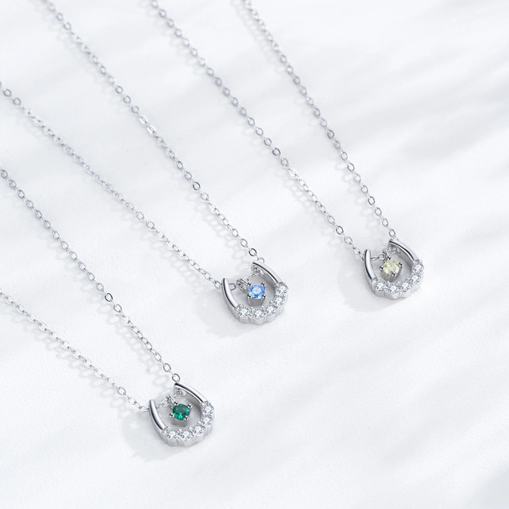 Collier Fer à Cheval Diamant strass