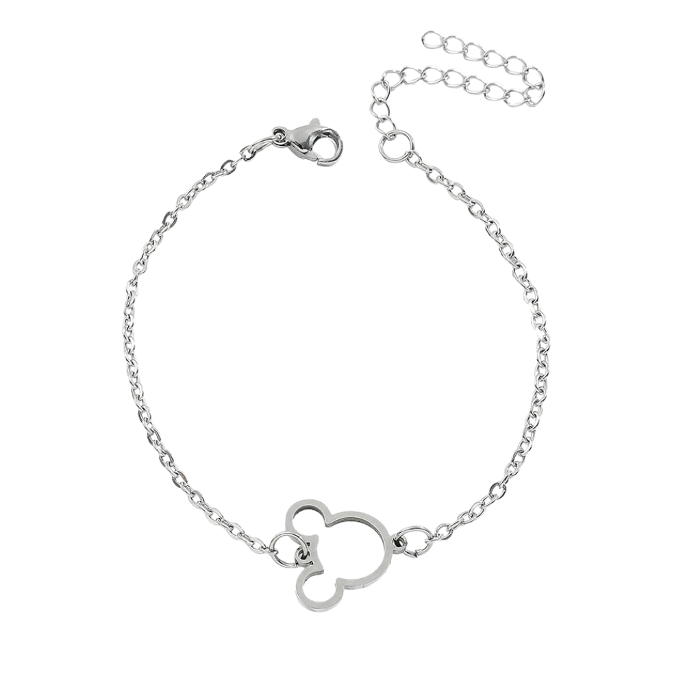 Bracelet Mickey Femme argent