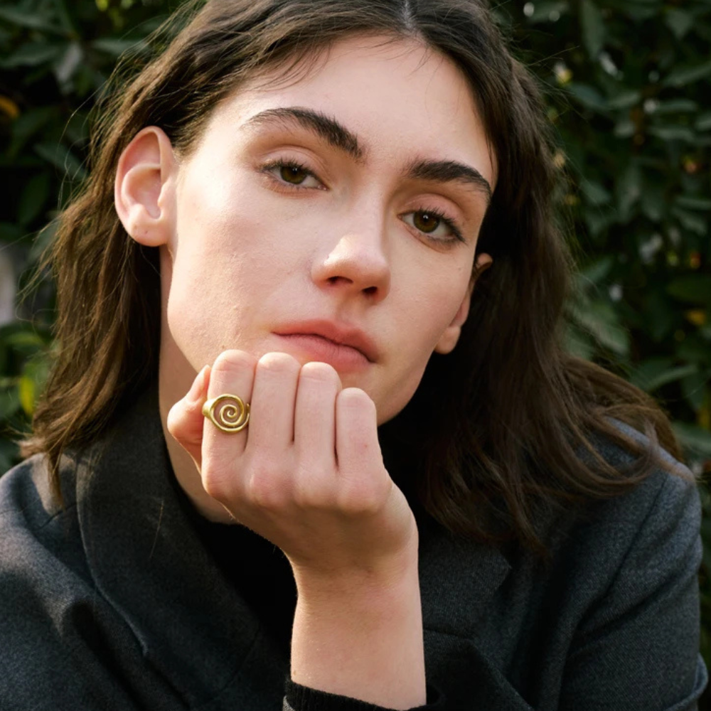 Bague Forme Coquillage femme
