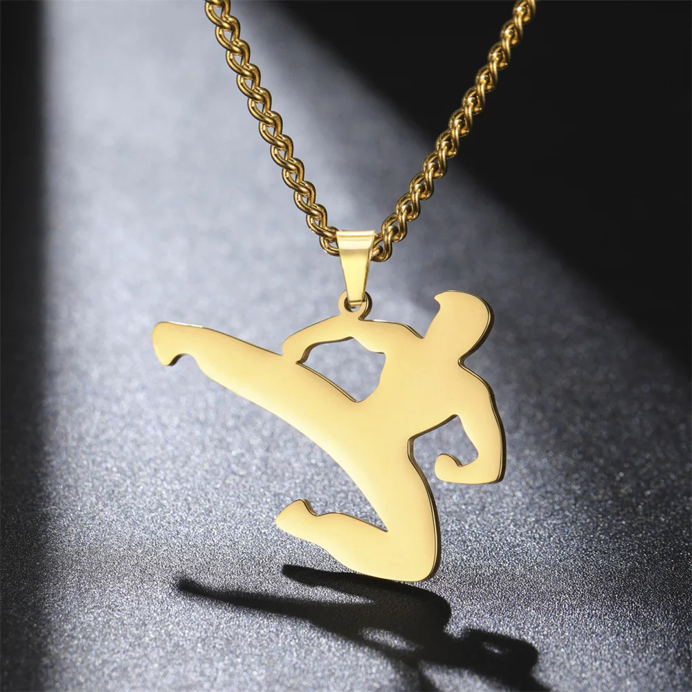 Collier Taekwondo pendentif