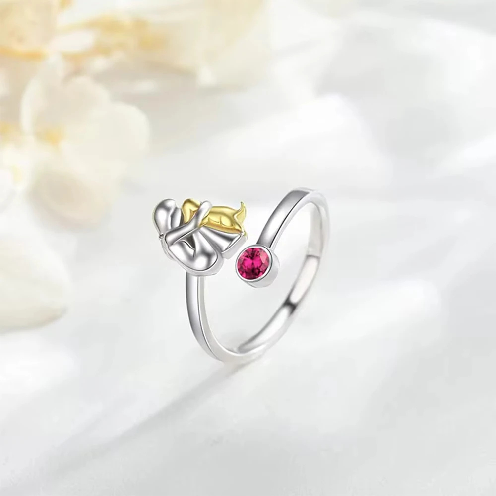 Bague Chien doré 