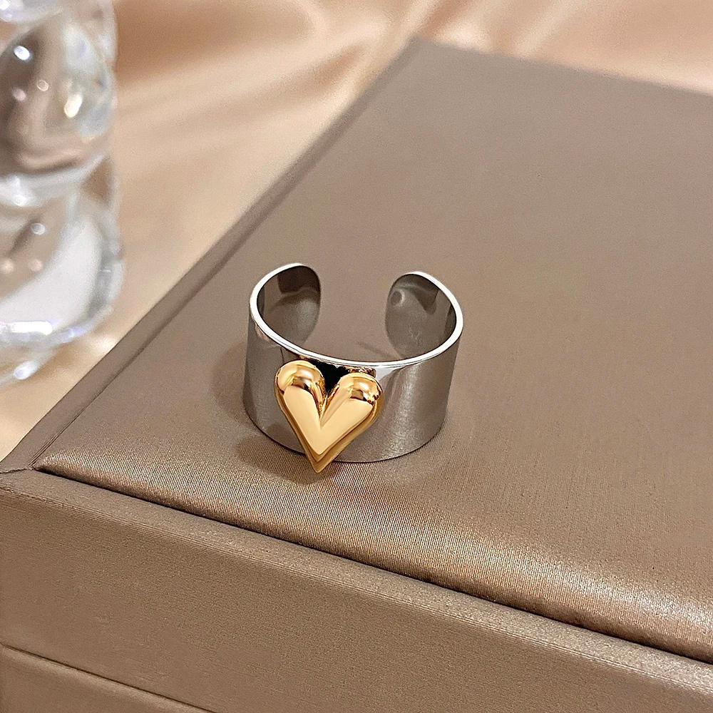 Bague Coeur Originale argenté