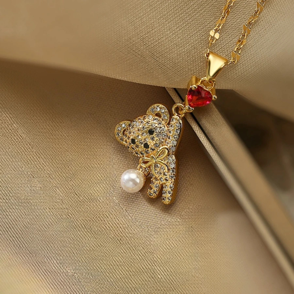 Collier Nounours or